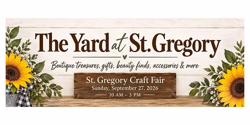 The Yard at St. Gregory the Great Parish