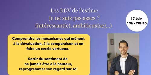 Je ne suis pas assez ? (int\u00e9ressant(e), ambitieux(se)\u2026)