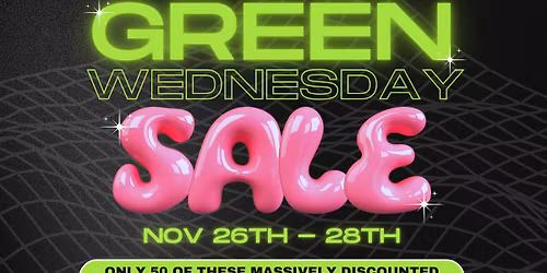 Green Wednesday Sale