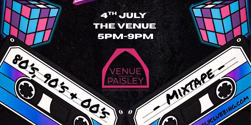 Over 30s Club Presents Daytime Disco - Paisley Launch Party 