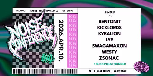 NOISE CONFERENCE vol.3 || @KASSA