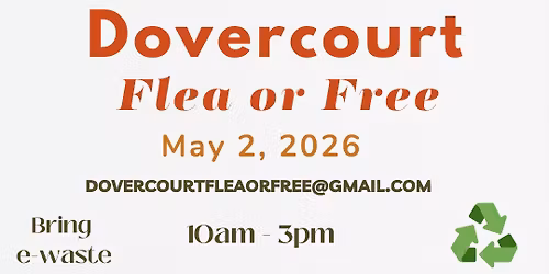 Dovercourt Spring Flea or Free