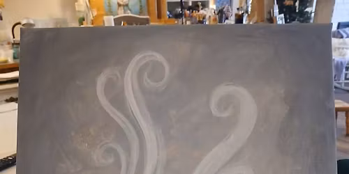 Coffee Cup or Hot Chocolate Cups (Your Choice) See ALL Pics Acrylic Painting Class with Melissa