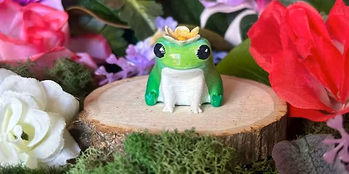 Paint Your Own Flower Frog with Macey Boren Art
