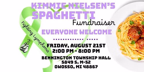 Kimmie Nielsen's Spaghetti Fundraiser