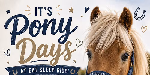 Pony Days At Eat,Sleep,Ride\u2014 Summer Fun For Ages 5\u201318