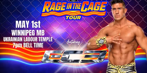 CWE Live In Winnipeg Ft A Steel Cage Match & WWE Star EC3