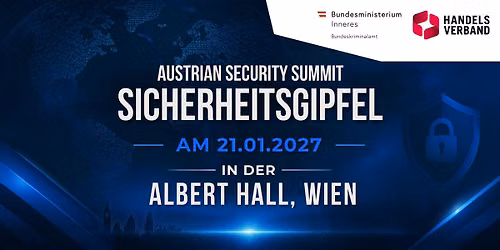 SICHERHEITSGIPFEL "Austrian Security Summit" 2027
