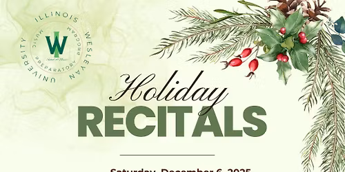 IWU Music Preparatory String and Woodwind Recital