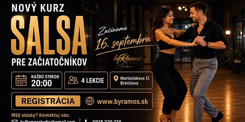Nov\u00fd Kurz Salsy Pre Za\u010diato\u010dn\u00edkov!
