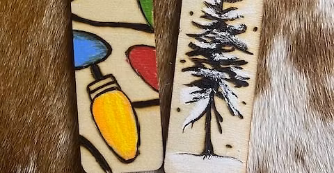Holiday Wood Burning Workshop: Ornaments & Gift Tags w\/ Thomas Reverman 12\/4\/25 6-8pm