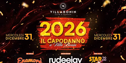 CAPODANNO 2026 @VillaBonin