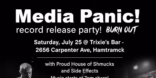 Media Panic W\/ Proud House of Shmucks & Side Effects