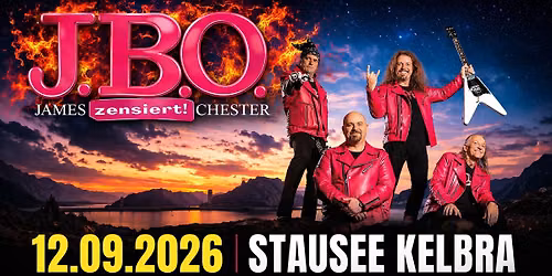 J.B.O. Live \u30fb Stausee Kelbra \u30fb Emmenrausch 2026