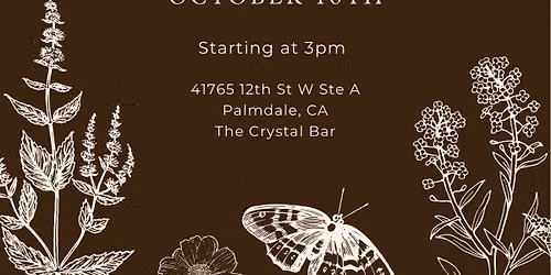 Buckeye Moon Butterfly Shadowbox Workshop @ The Crystal Bar