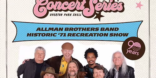 Orion Financial Free Concert Series ft. Allman Brothers Band Historic Tribute Show