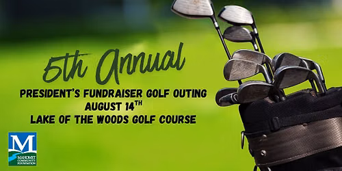 5th Annual President's Fundraiser Golf Outing