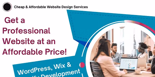 Cheap & Affordable Website Design Services