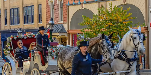 CHRISTMAS VIS-A-VIS CARRIAGE RIDES in Downtown Bethlehem, Pa!