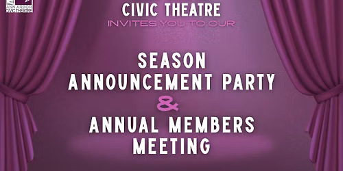 2026-2027 Season Announcement Party & Annual Members Meeting