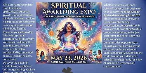 Mind & Body Spiritual Awakening Expo 2026