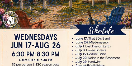 Dartmouth Parks & Recreation 26th Annual Summer Concert Series