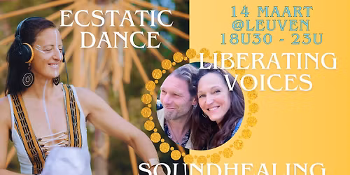 Ecstatic Dance ~ DJ Heidi - Liberating Voices & Soundhealing~ Jes&Kris