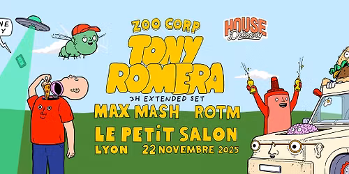 Zoo Corp pr\u00e9s. HOUSE DELIVERY: Tony Romera - Max Mash - ROTM