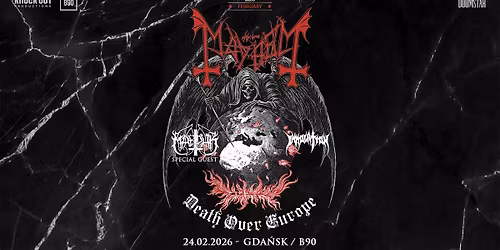 Mayhem + Marduk, Immolation \/ 24 II 2026 \/ Gda\u0144sk, B90