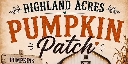 Pumpkin Patch at Highland Acres Homestead