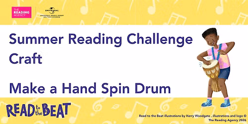 Make a Hand Spin Drum at Bath Central Library