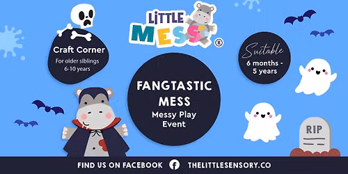 Messy Play - Fangtastic Mess - Slitting Mill Village Hall (Rugeley)