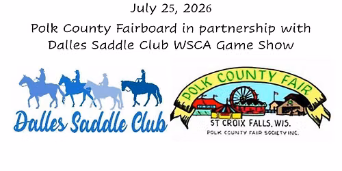 2026 - Dalles Saddle Club Polk County WSCA Game Show