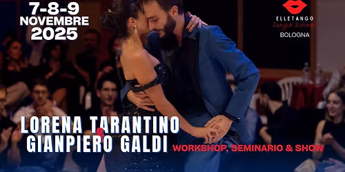 Lorena Tarantino & Gianpiero Galdi - Seminario & Workshop a Bologna