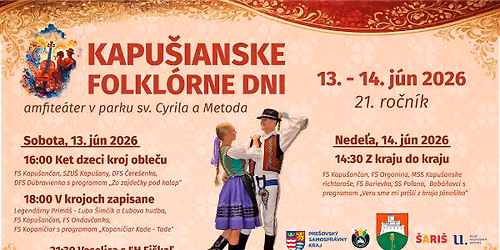 Kapu\u0161ianske folkl\u00f3rne dni 2026