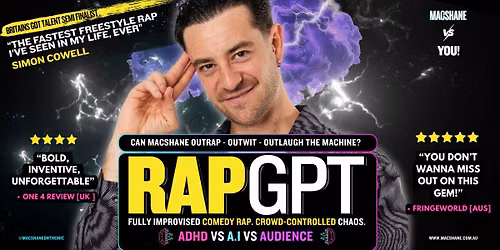 Macshane - RapGPT - Live Interactive Comedy