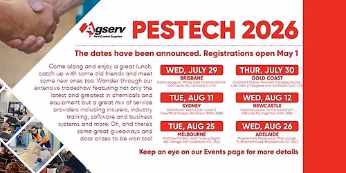 Pestech 2026 Gold Coast