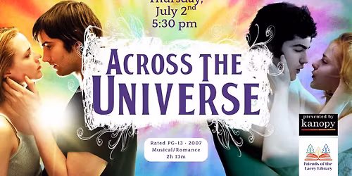 Movie Night at Lacey Library: Across the Universe (PG-13)