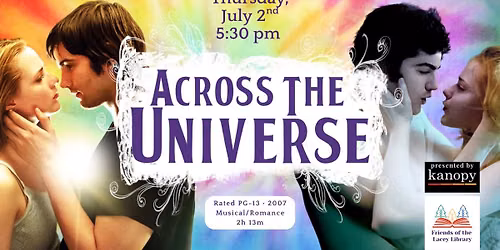 Movie Night at Lacey Library: Across the Universe (PG-13)