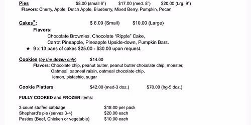 Vera\u2019s Kuntry Bakery 