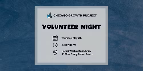 Volunteer Night: Shape the Future of Chicago Politics