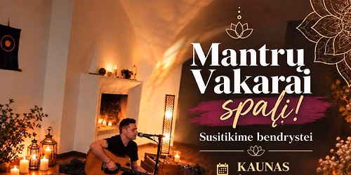 Mantr\u0173 Vakaras KAUNAS