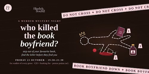 Who Killed the Book Boyfriend? A M**der Mystery Night