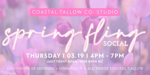 \ud83c\udf38 Spring Fling Social \ud83c\udf38 At Our Studio