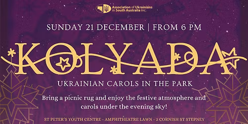 Kolyada! Ukrainian Carols in the Park