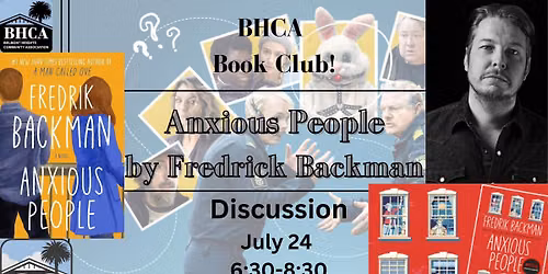 Anxious People: Novel Discussion