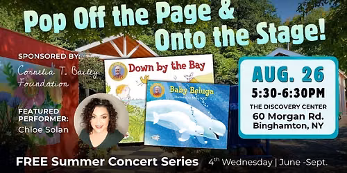 FREE Music in the Garden Series: Baby Beluga & Down By the Bay