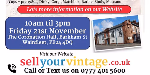 Wainfleet Jewellery & Collectables Roadshow 