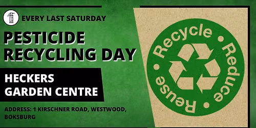 Pesticide Recycling Point @ Heckers Garden Centre Boksburg