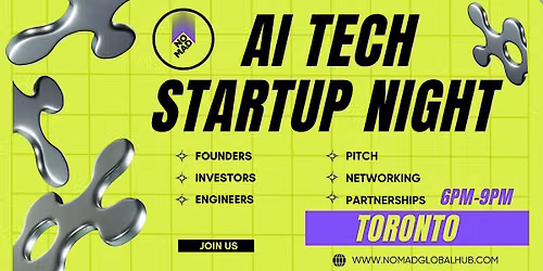AI Tech & Startup Night \u2014 Toronto